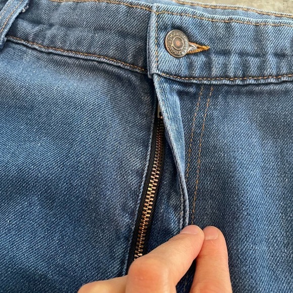 Vintage Levi’s For Men Skosh More Comfort Orange Tab Denim Jeans Mens 36 / 37 - Picture 3 of 16